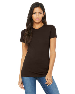 Bella+Canvas Ladies Favorite T-Shirt 6004 | Brown - Front