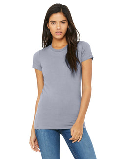 Bella+Canvas Ladies Favorite T-Shirt 6004 | Heather Blue - Front