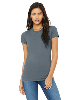Bella+Canvas Ladies Favorite T-Shirt 6004 | Steel Blue - Front