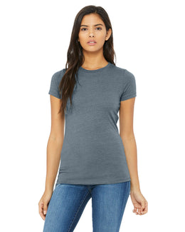 Bella+Canvas Ladies Favorite T-Shirt 6004 | Heather Slate - Front