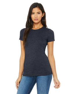 Bella+Canvas Ladies Favorite T-Shirt 6004 | Heather Navy - Front