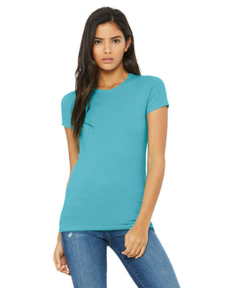 Bella+Canvas Ladies Favorite T-Shirt 6004 | Turquoise - Front