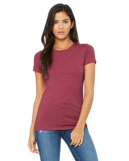 Bella+Canvas Ladies Favorite T-Shirt 6004 | Heather Raspbrry - Front