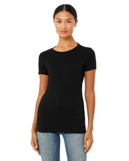 Bella+Canvas Ladies Favorite T-Shirt 6004 | Black Heather - Front