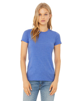 Bella+Canvas Ladies Favorite T-Shirt 6004 | Hthr Colum Blu - Front