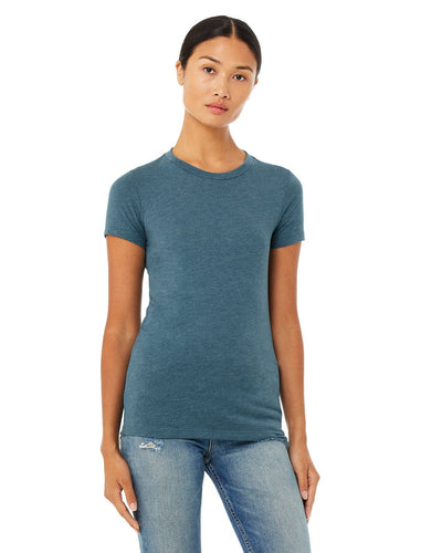 Bella+Canvas Ladies Favorite T-Shirt 6004 | Hthr Deep Teal - Front