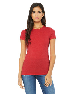 Bella+Canvas Ladies Favorite T-Shirt 6004 | Heather Red - Front
