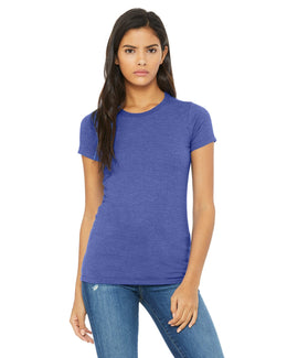 Bella+Canvas Ladies Favorite T-Shirt 6004 | Hthr True Royal - Front