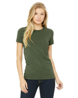Bella+Canvas Ladies Favorite T-Shirt 6004 | Military Green - Front