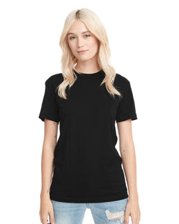Next Level Mens Triblend Crew Tee 6010 | Black - Front