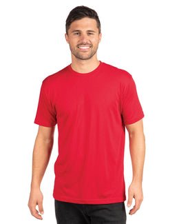Next Level Mens Triblend Crew Tee 6010 | Red - Front
