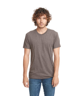Next Level Mens Triblend Crew Tee 6010 | Venetian Gray - Front