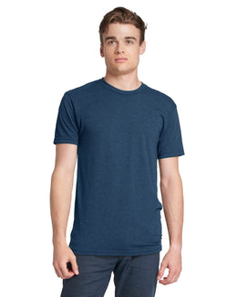 Next Level Mens Triblend Crew Tee 6010 | Vintage Navy - Front