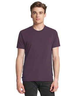 Next Level Mens Triblend Crew Tee 6010 | Vintage Purple - Front