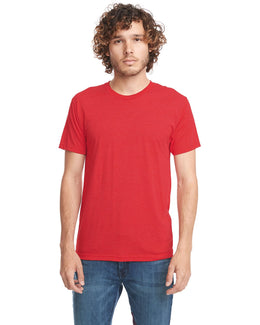 Next Level Mens Triblend Crew Tee 6010 | Vintage Red - Front