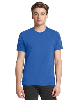 Next Level Mens Triblend Crew Tee 6010 | Vintage Royal - Front