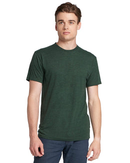 Next Level Mens Triblend Crew Tee 6010 | Black Forest - Front