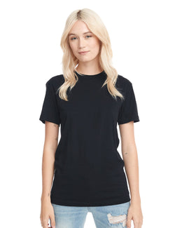 Next Level Mens Triblend Crew Tee 6010 | Graphite Black - Front