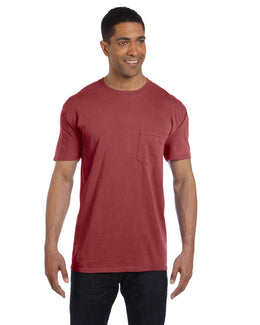 Comfort Colors Garment-Dyed Pocket T-Shirt 6030CC | Chili Pepper - Front
