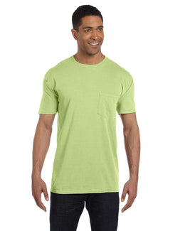 Comfort Colors Garment-Dyed Pocket T-Shirt 6030CC | Celadon - Front