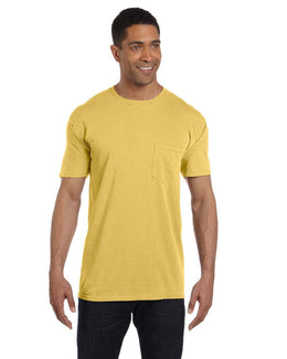 Comfort Colors Garment-Dyed Pocket T-Shirt 6030CC | Mustard - Front