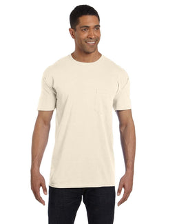 Comfort Colors Garment-Dyed Pocket T-Shirt 6030CC | Ivory - Front