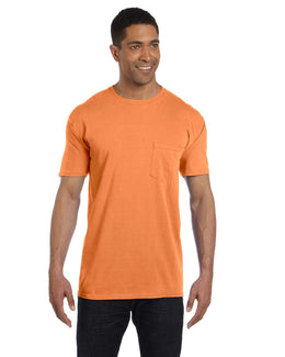Comfort Colors Garment-Dyed Pocket T-Shirt 6030CC | Melon - Front