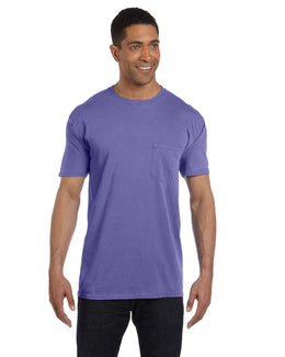 Comfort Colors Garment-Dyed Pocket T-Shirt 6030CC | Violet - Front