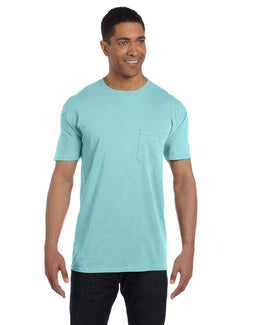 Comfort Colors Garment-Dyed Pocket T-Shirt 6030CC | Chalky Mint - Front