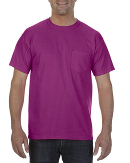 Comfort Colors Garment-Dyed Pocket T-Shirt 6030CC | Boysenberry - Front