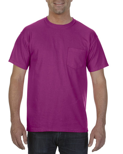 Comfort Colors Garment-Dyed Pocket T-Shirt 6030CC | Boysenberry - Front