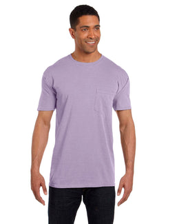 Comfort Colors Garment-Dyed Pocket T-Shirt 6030CC | Orchid - Front