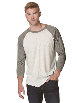 Next Level Unisex Triblend 3/4-Sleeve Raglan Tee