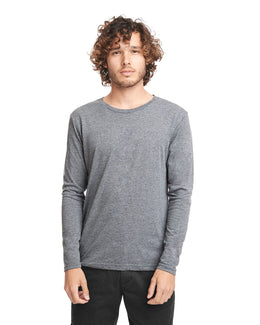 Next Level Triblend Long Sleeve Tee 6071 | Premium Heather - Front