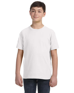 LAT Youth Fine Jersey T-Shirt 6101 | White - Front