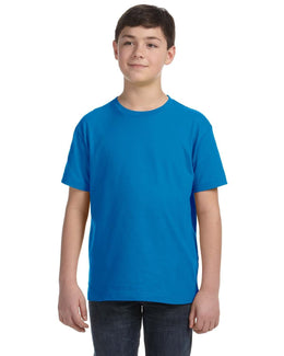 LAT Youth Fine Jersey T-Shirt 6101 | Cobalt - Front