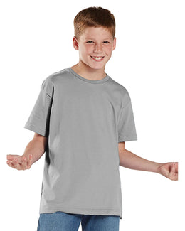 LAT Youth Fine Jersey T-Shirt 6101 | Silver - Front