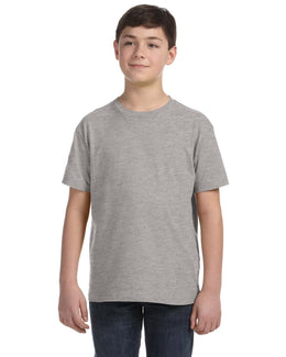 LAT Youth Fine Jersey T-Shirt 6101 | Heather - Front