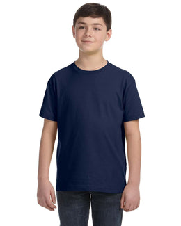LAT Youth Fine Jersey T-Shirt 6101 | Navy - Front