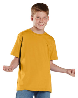 LAT Youth Fine Jersey T-Shirt 6101 | Gold - Front