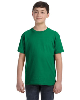 LAT Youth Fine Jersey T-Shirt 6101 | Kelly - Front