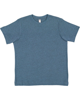 LAT Youth Fine Jersey T-Shirt 6101 | Bermuda Blackout - Front