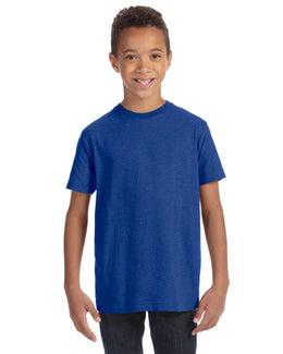 LAT Youth Fine Jersey T-Shirt 6101 | Vintage Royal - Front