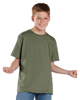 LAT Youth Fine Jersey T-Shirt 6101 | Military Green - Front