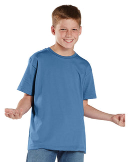 LAT Youth Fine Jersey T-Shirt 6101 | Carolina Blue - Front