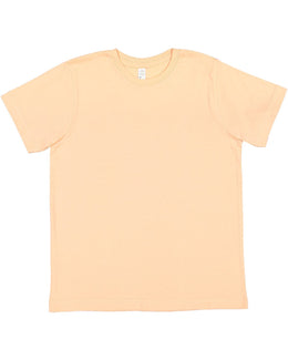 LAT Youth Fine Jersey T-Shirt 6101 | Peachy - Front