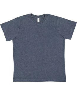 LAT Youth Fine Jersey T-Shirt 6101 | Vintage Denim - Front