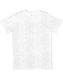 LAT Youth Fine Jersey T-Shirt 6101 | White Reptile - Front