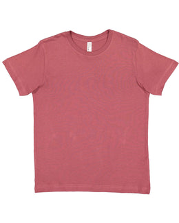 LAT Youth Fine Jersey T-Shirt 6101 | Rouge - Front