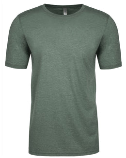 Next Level Mens Poly/Cotton Short Sleeve Crew T-Shirt 6200 | Royal Pine - Front